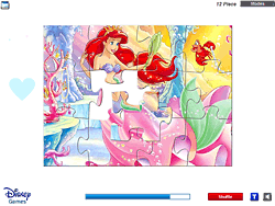 Rompecabezas de la princesa Ariel
