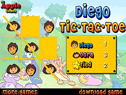 Diego & Dora Tic-Tac-Toe