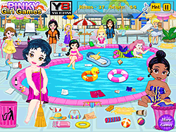 Baby Princess Pool Party