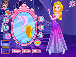 Elsa's Hair Dye Party Dress-Up