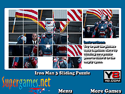 Iron Patriot Sliding Puzzle