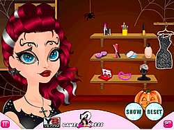 Spooky Halloween Makeup Game