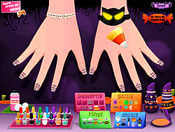 Halloween-Nagelkunstdesign