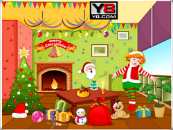 Decoración del salón de Navidad 2012