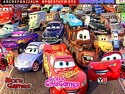 Alfabeto nascosto di Wonder Cars