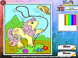 Pony Coloring Game