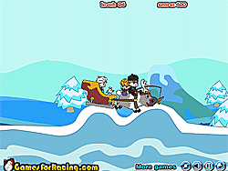 Frozen Elsa Sleigh Ride