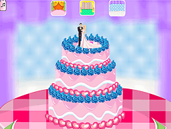 Decorazione della torta della sposa