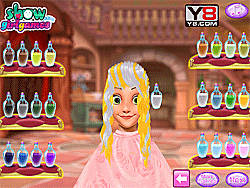 Raponsje Prinses Fantasie Kapsel