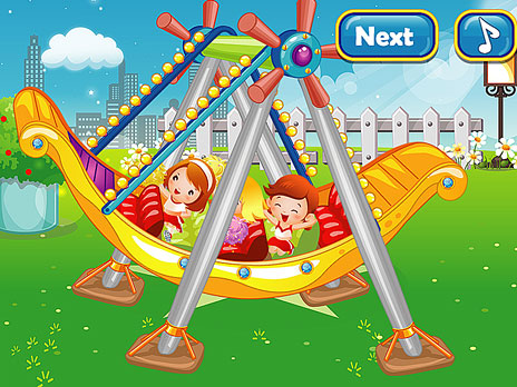 Parc d'attractions pour enfants