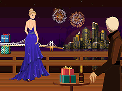 New Year's Glamor Dressup