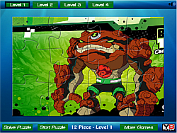 Ben 10 Rock-Puzzle