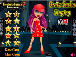 Bratz Sasha singt Dressup