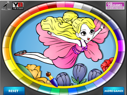 Jogo de colorir online de fadas