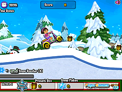 Paseo de invierno de Dora