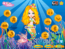 Mermaid Princess Wedding Day