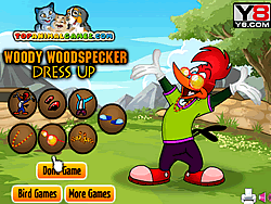 Habillage Woody Woodpecker