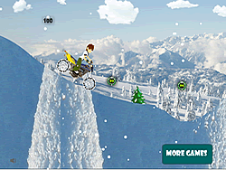 Ben 10 Snow Biker