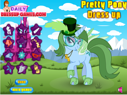Hübsches Pony-Dressing