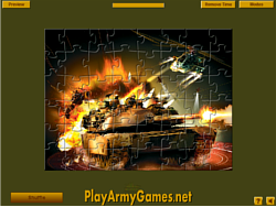 Military Vehicle Jigsaw