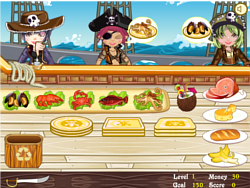 Pirate Seafood Server