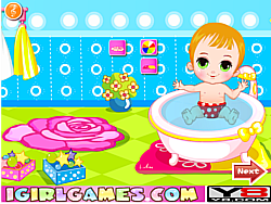 小さな子供向けの赤ちゃんのお風呂ゲーム