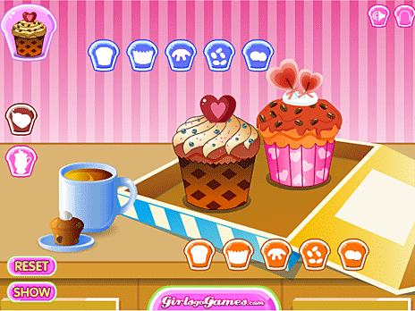 Decoración de muffins