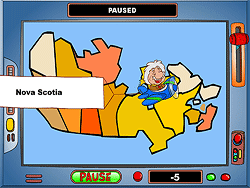 Geographiespiel: Kanada