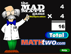 El juego loco de las matemáticas: multiplicación