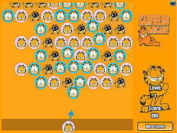 Garfield en vrienden: BubbleShooter