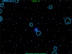 Destroy Asteroids: Retro Tribute