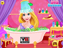 Prenses Rapunzel Özel Banyo