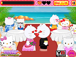 Hello Kitty bruiloft kussen