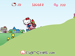 Passeio pela cidade da Hello Kitty