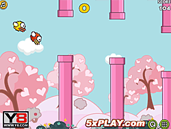 Aventure Flappy Bird pour la Saint-Valentin