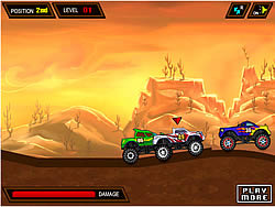 Monster Truck Hill Race
