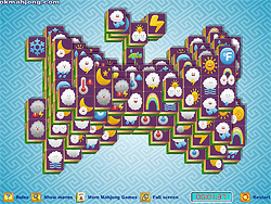 Wetter: Schmetterlings-Mahjong