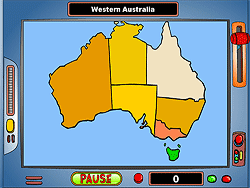 Geographiespiel: Australien