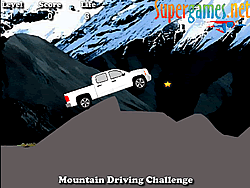 Desafío de conducción en montaña