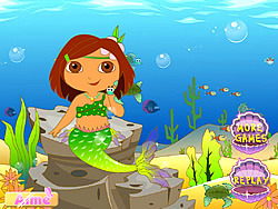 Dora Mermaid Dress Up