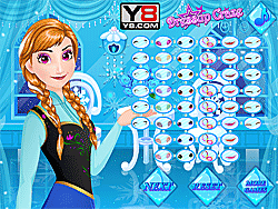 Frozen Anna Makeup Game