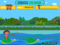 Dora attraversa il fiume