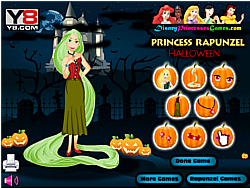 La principessa Rapunzel Halloween