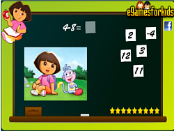 Dora Jogo de Matemática