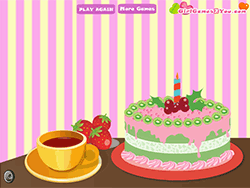 Conception de gâteau mignon