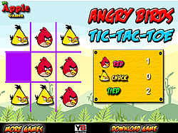Angry Birds tres en raya
