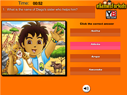 Go Diego Go Quiz