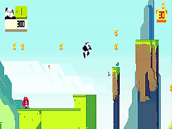 Retro Panda Platformer