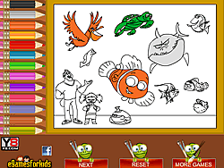 Jeu de coloriage Nemo