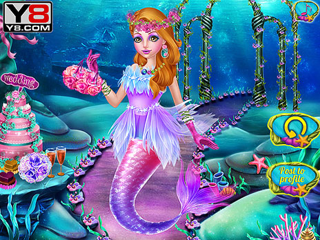 Mermaid Princess's Fairy Tale Wedding
